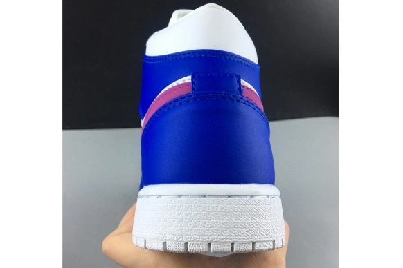 554724-451 1 ROYAL MID HYPER 554724-451 VIOLET-WHITE JORDAN AIR HYPER 0824